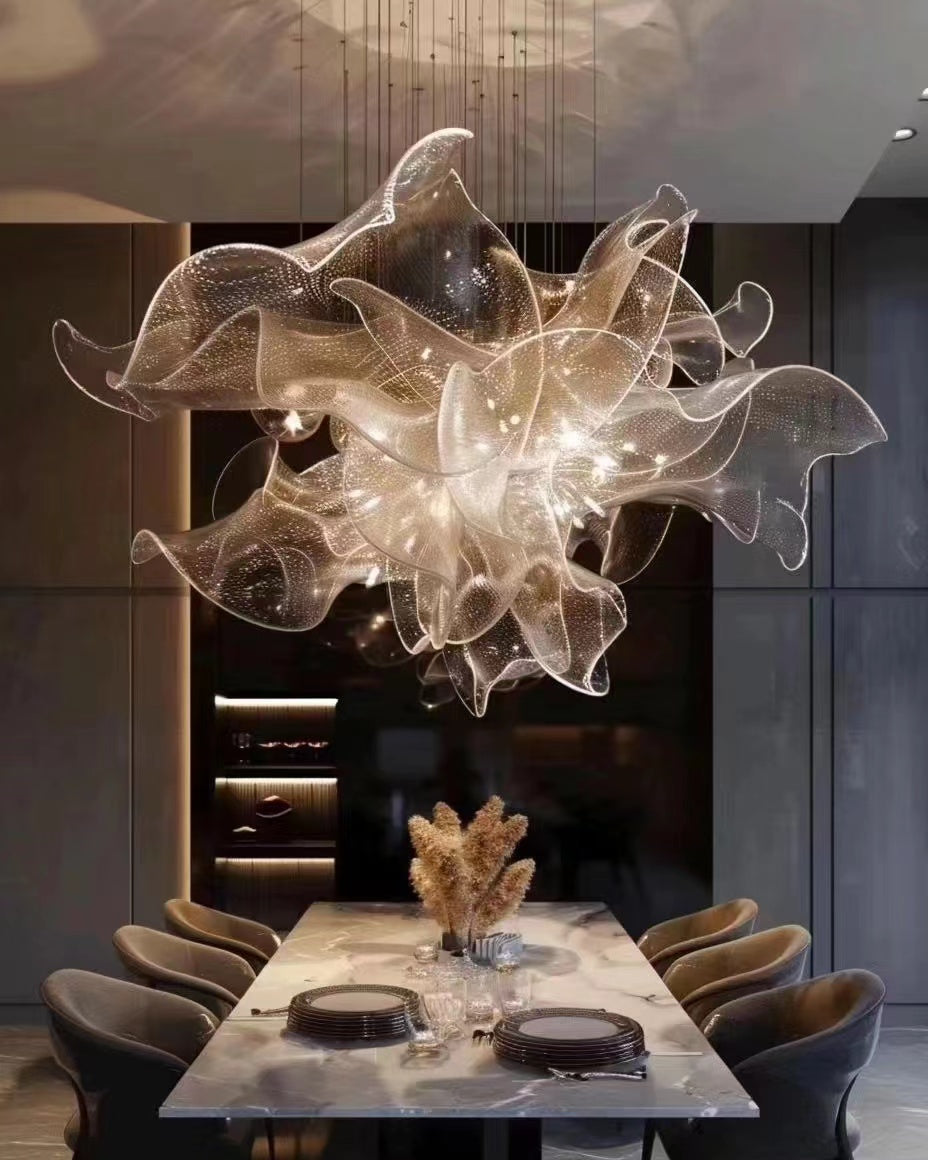 Crystal chandelier