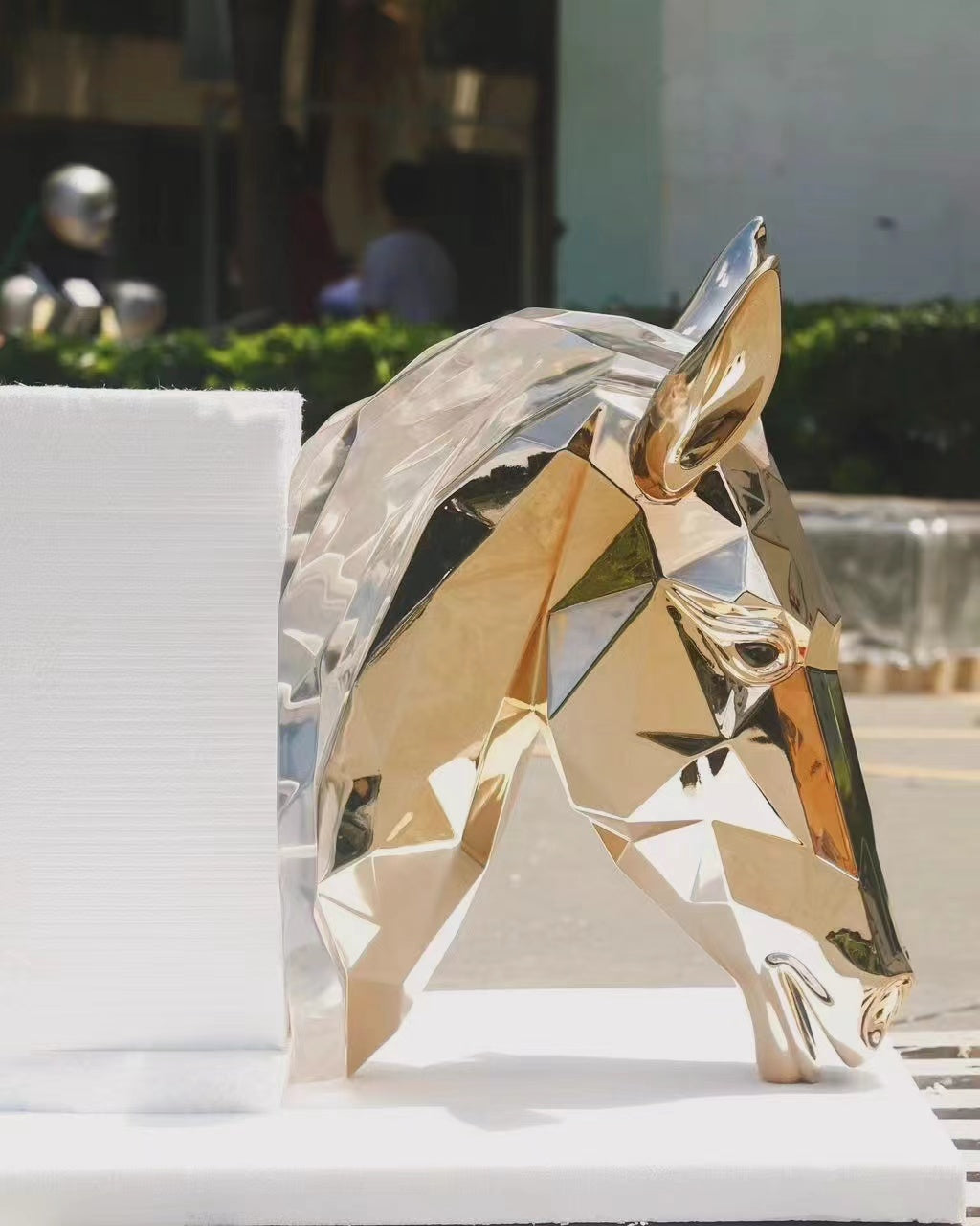 Crystal Horse Head