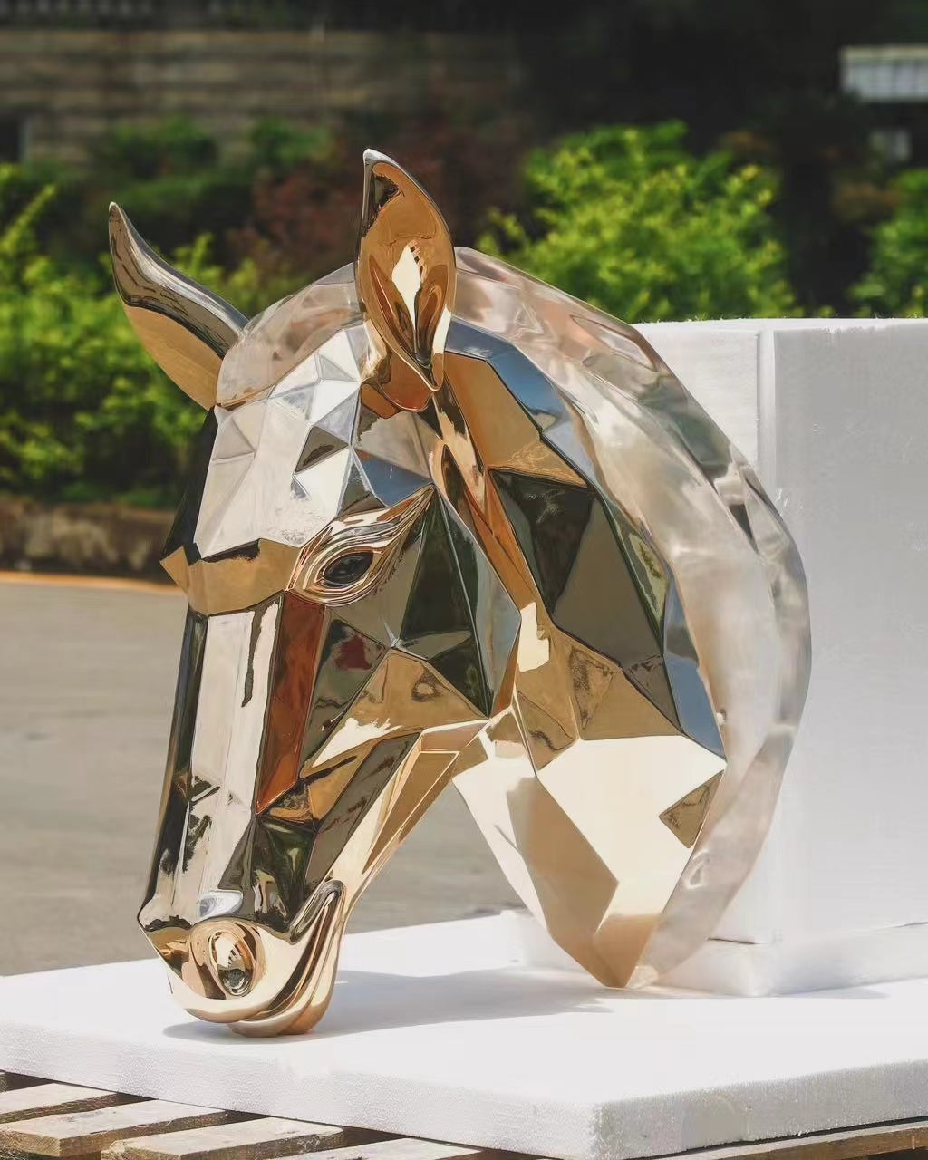 Crystal Horse Head