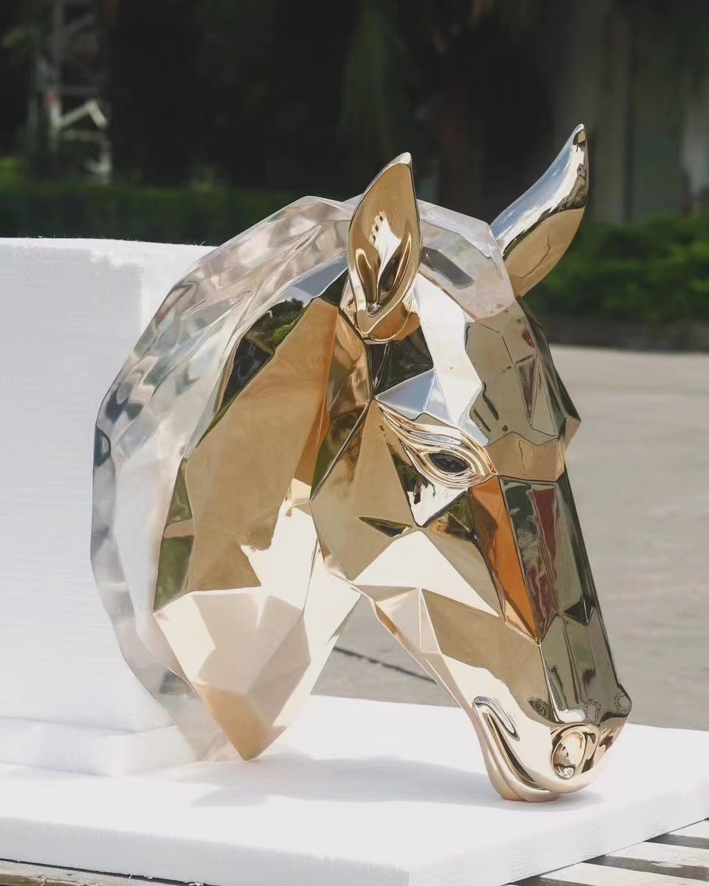 Crystal Horse Head