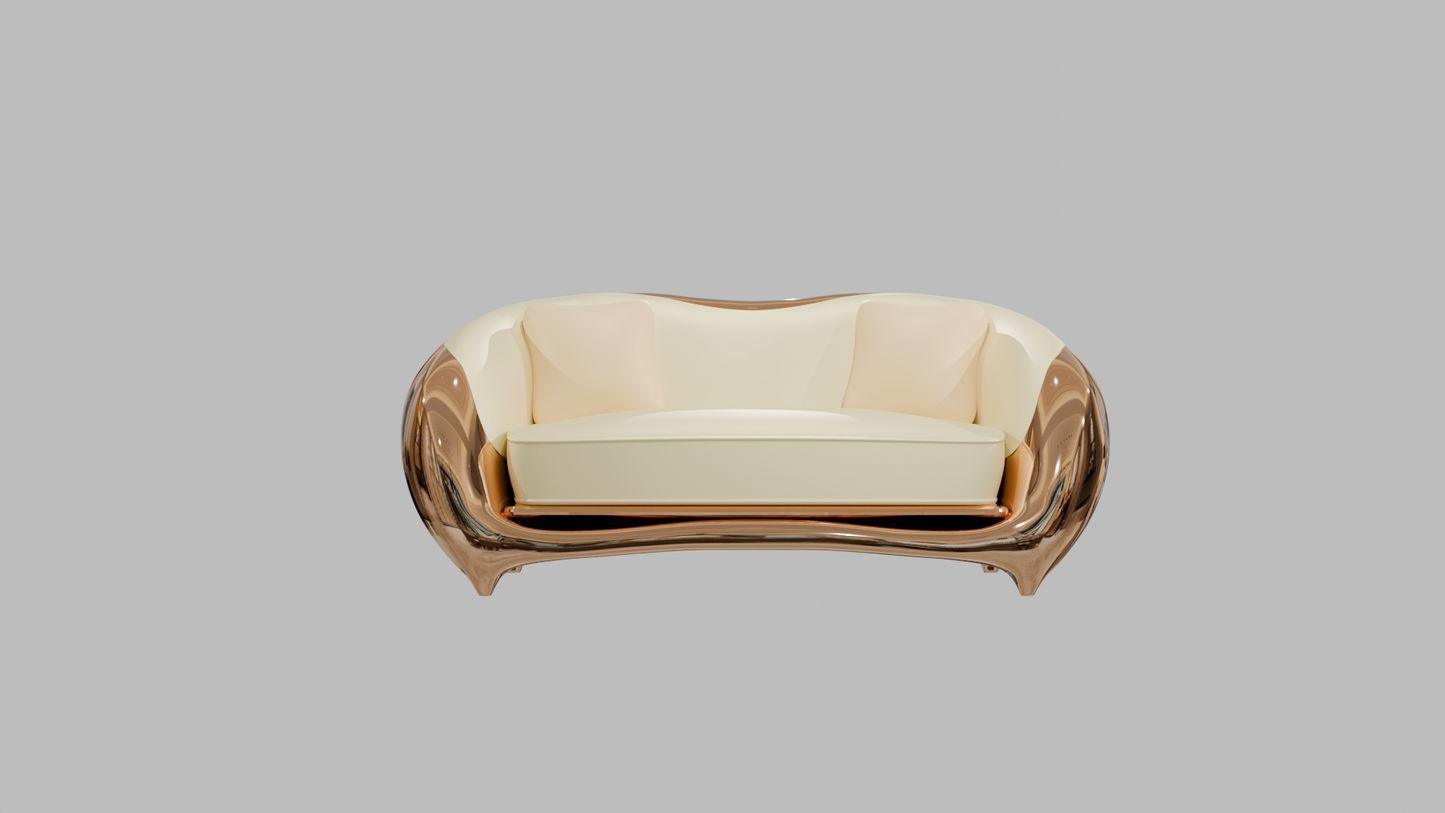 Luxury  gold sofa