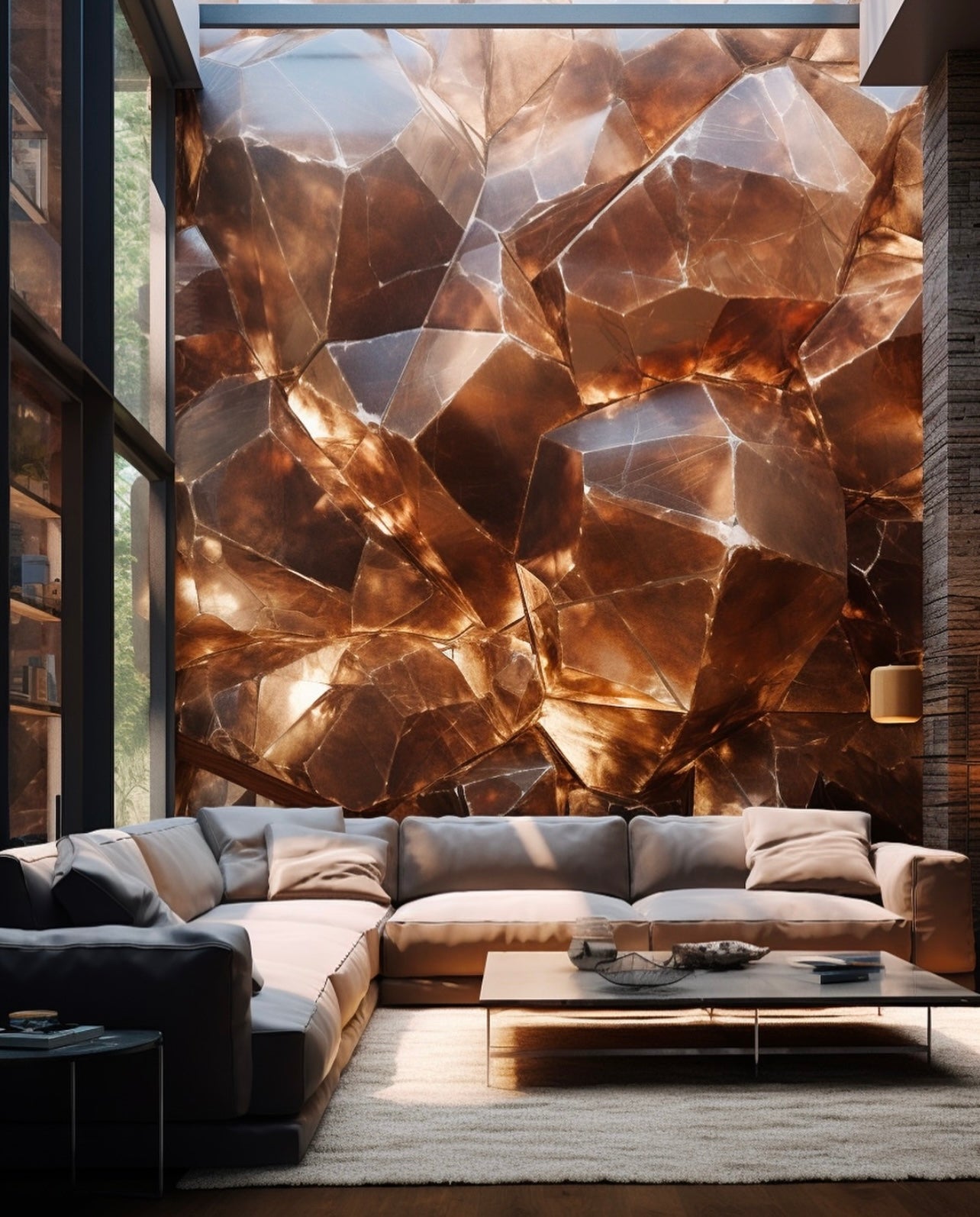 Crystal wall art 2