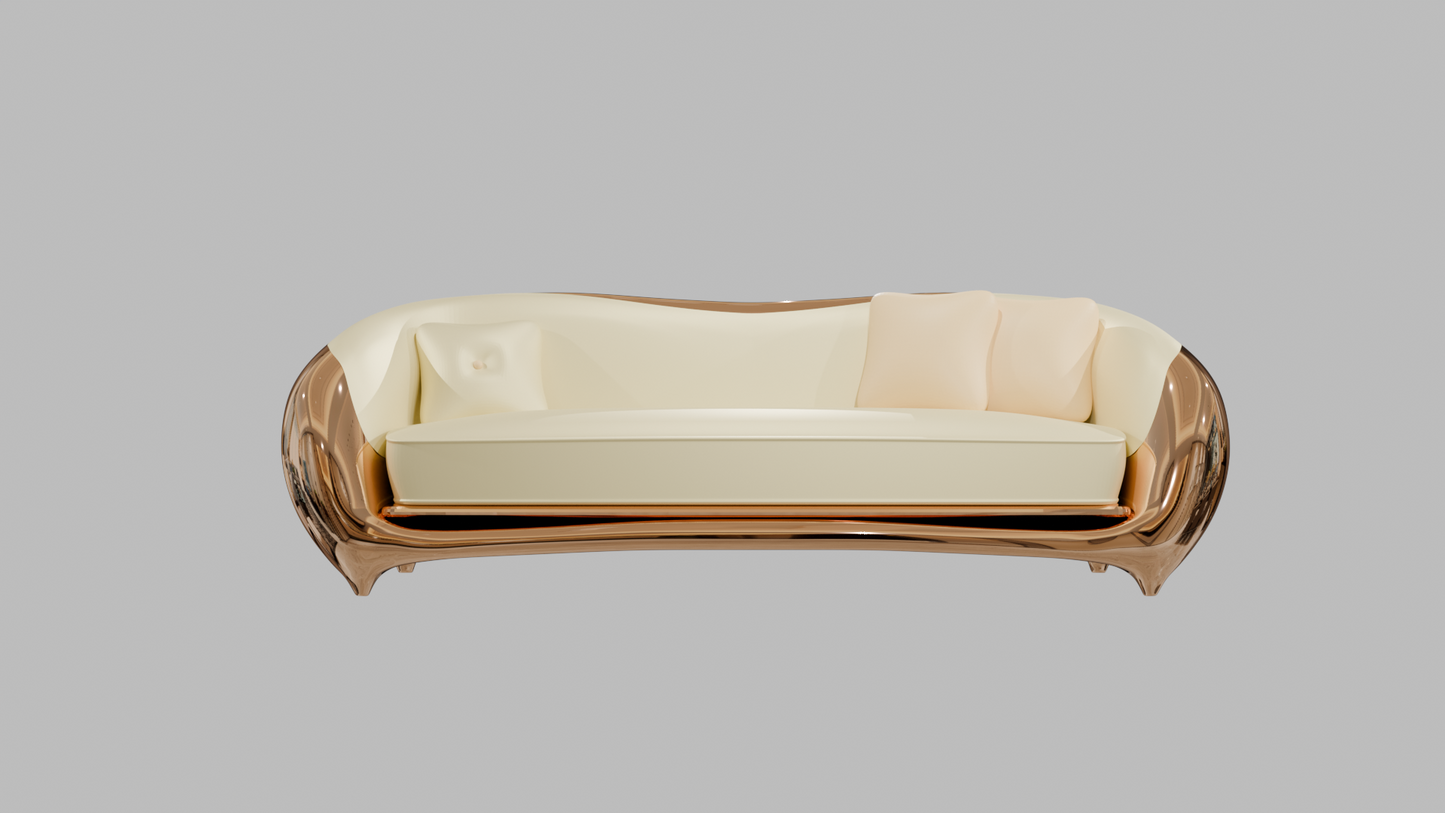 Luxury  gold sofa