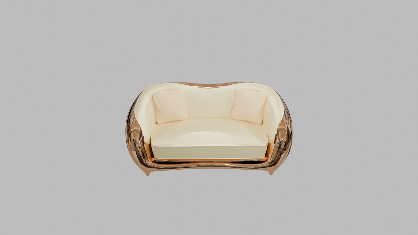 Luxury  gold sofa