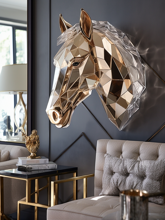 Crystal Horse Head