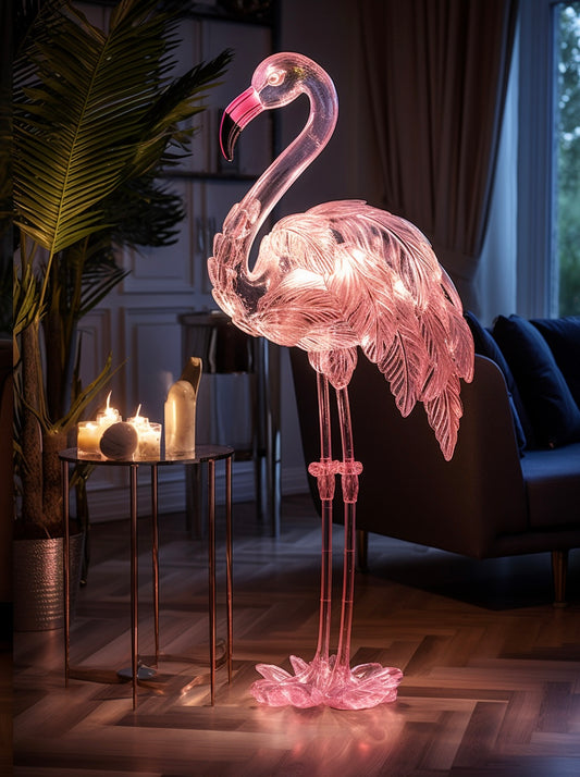 Flamingo lamp